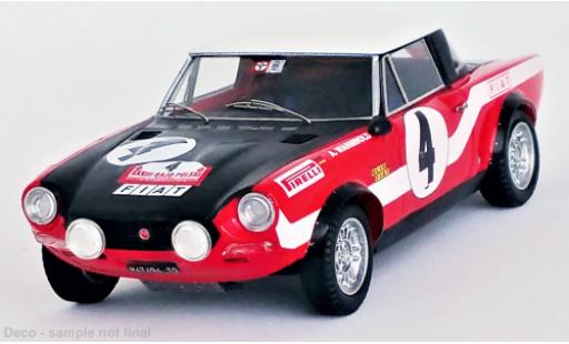 Modelauto Fiat 124 Abarth Rally No.4 Rally Polen 1973 1/43 Trofeu