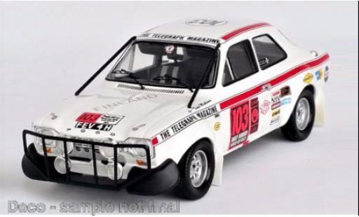 Modelauto Ford Escort MK1 MK I No.103 Rally London - Mexiko 1970 1/43 Trofeu