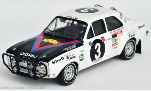 Modelauto Ford Escort MK1 MK I No.3 Safari Rally 1971 1/43 Trofeu
