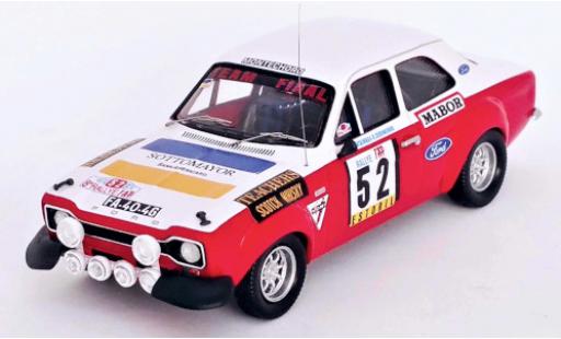 Modelauto Ford Escort MK1 MK I No.52 Rally WM Rally Portugal 1974 1/43 Trofeu