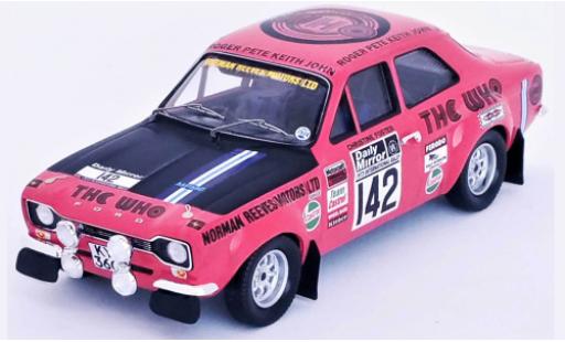 Modelauto Ford Escort MK1 MK I RHD No.142 Rally WM RAC Rally 1973 1/43 Trofeu