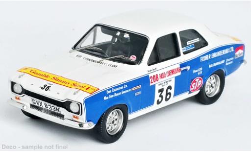 Modelauto Ford Escort MK1 MK I RHD No.36 Donegal International Rally 1975 1/43 Trofeu