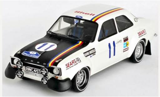 Modelauto Ford Escort RS 1600 MK I No.11 Rally WM Rally Acropolis 1972 1/43 Trofeu