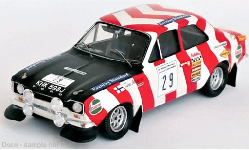 Modelauto Ford Escort RS 1600 MK I No.67 RAC Rally 1970 1/43 Trofeu