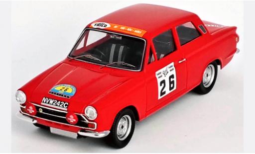 Modelauto Lotus Cortina Base Ford No.26 Rally Zweden 1966 1/43 Trofeu