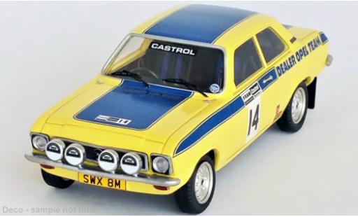 Modelauto Opel Ascona A Rally A No.14 Welsh 1974 1/43 Trofeu