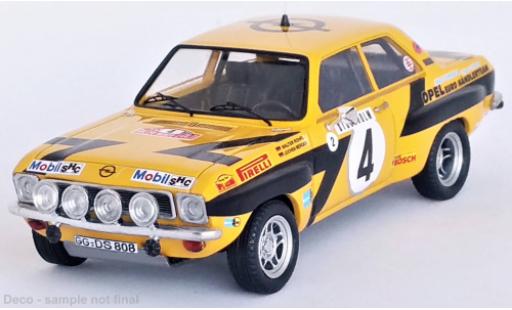 Modelauto Opel Ascona A Rally A No.4 Euro H&Atilde;&curren;ndler Team WM Monte Carlo 1975 1/43 Trofeu