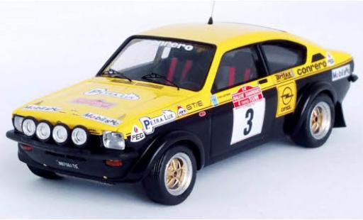Modelauto Opel Kadett C GT/E C No.3 Rally WM Rally San Remo 1976 1/43 Trofeu