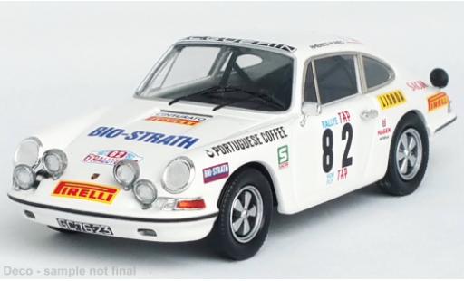 Modelauto Porsche 911 S S No.82 Rally Portugal 1972 1/43 Trofeu