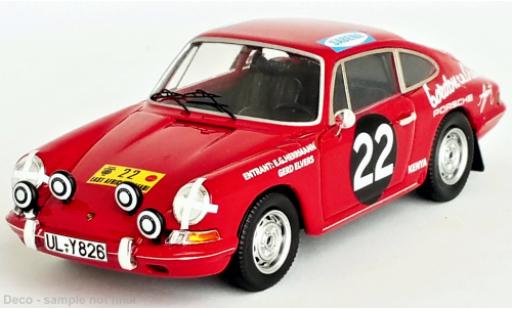 Modelauto Porsche 911 T T No.22 Safari Rally 1968 1/43 Trofeu