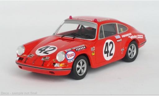 Modelauto Porsche 911 T T No.42 24h Le Mans 1970 1/43 Trofeu