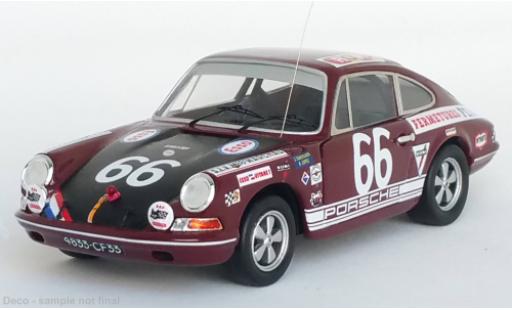 Modelauto Porsche 911 T T No.66 24h Le Mans 1969 1/43 Trofeu