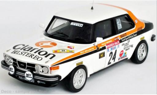 Modelauto Saab 99 Rallye Hunsr&Atilde;&frac14;ck No.24 DRM Rally 1981 1/43 Trofeu