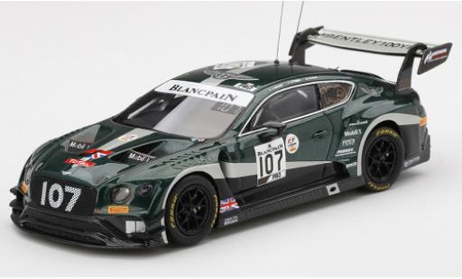 Modelauto Bentley Continental course GT3 RHD No.107 M-Sport Team 24h Spa 2019 J.Pepper/S.Kane/J.Gounon 1/43 TrueScale Miniatures