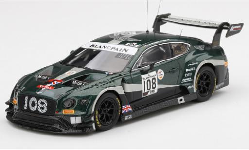 Modelauto Bentley Continental course GT3 RHD No.108 M-Sport Team 24h Spa 2019 M.Palttala/A.Buncombe/M.Soulet 1/43 TrueScale Miniatures