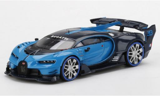 Modelauto Bugatti Vision gran turismo blauw 1/43 TrueScale Miniatures