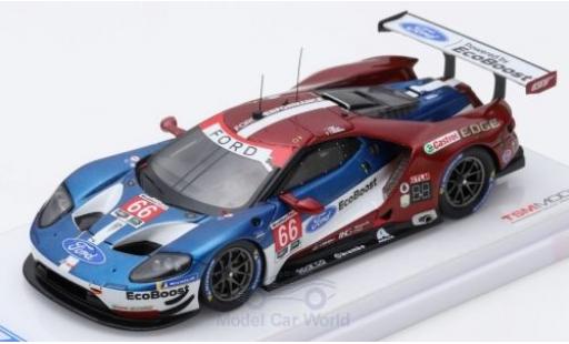 Modelauto Ford GT GTE No.66 Chip Ganassi Team USA 24h Daytona 2018 S.Bourdais/J.Hand/D.M&Atilde;&frac14;ller 1/43 TrueScale Miniatures
