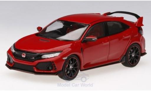 Modelauto Honda Civic Type R rood RHD 2017 1/43 TrueScale Miniatures