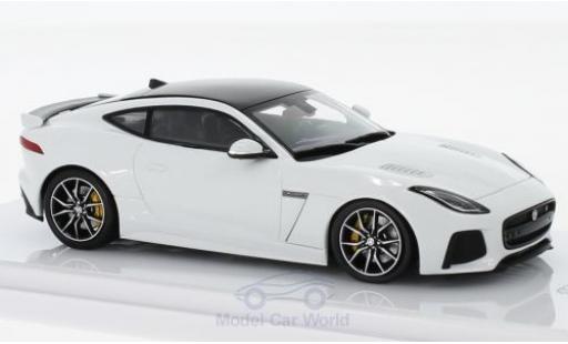 Modelauto Jaguar F-Type SVR wit 1/43 TrueScale Miniatures