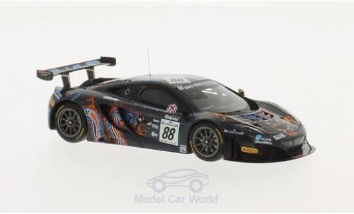 Modelauto McLaren MP4-12C GT3 No.88 Von Ryan Racing 24h Spa 2013 R.Barff/C.Goodwin/B.Senna 1/43 TrueScale Miniatures
