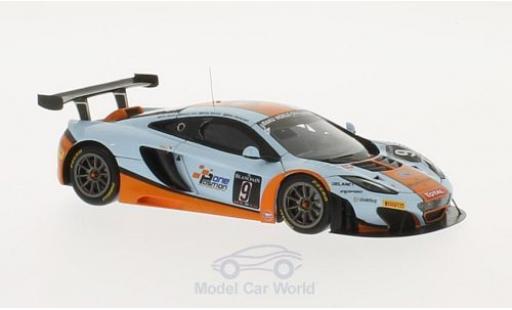 Modelauto McLaren MP4-12C GT3 No.9 Gulf Racing 24h Spa 2013 M.Wainwright/A.Meyrick/S.Hall 1/43 TrueScale Miniatures