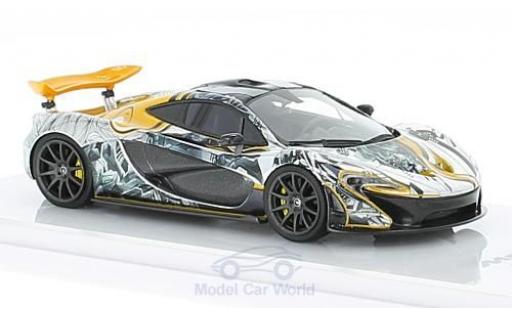 Modelauto McLaren P1 Base Art Car by Sticker City 2014 1/43 TrueScale Miniatures
