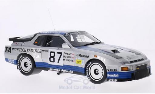 Modelauto Porsche 924 1982 Carrera GTR No.87 Brumos T/A High Tech Radials 24h Le Mans J.Busby/D.Bundy/M.Mignot 1/18 TrueScale Miniatures