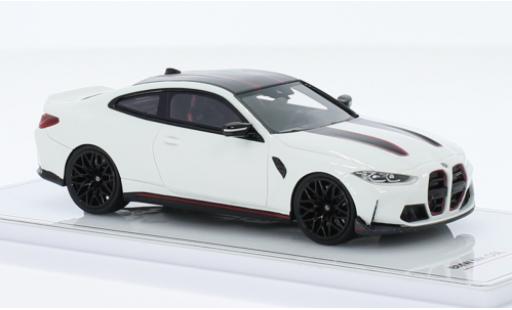 Modelauto Bmw M4 CSL (G82) wit 1/43 TrueScale Miniatures