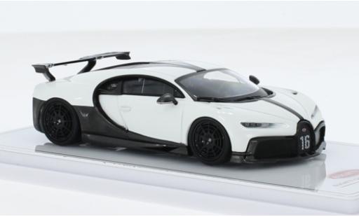 Modelauto Bugatti Chiron Pur Sport wit 1/43 TrueScale Miniatures