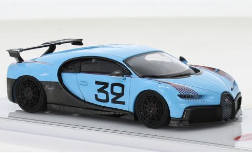 Modelauto Bugatti Chiron Pur Sport Grand Prix blauw 1/43 TrueScale Miniatures