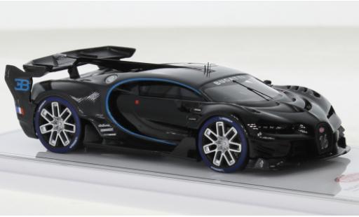 Modelauto Bugatti Vision gran turismo zwart/carbon 1/43 TrueScale Miniatures