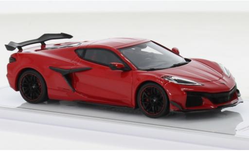 Modelauto Chevrolet Corvette Z06 (C8) rood 2023 1/43 TrueScale Miniatures