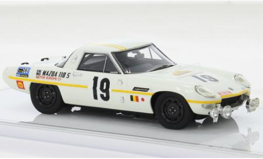 Modelauto Mazda Cosmo Base Sport No.19 Marathon de la route 1968 1/43 TrueScale Miniatures