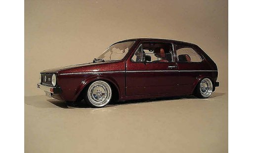 Volkswagen Golf GTI 1/18 Solido German Look bloc moteur 16s modelauto