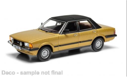 Modelauto Ford Cortina Ghia MK V 2.0 S gold/zwart RHD 1/43 Vanguards