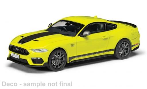 Modelauto Ford Mustang Mach 1 geel RHD :43 1/43 Vanguards