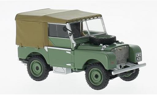 Modelauto Land Rover Series 1 Base groen/olijfgroen RHD 1st road registered 1/43 Vanguards