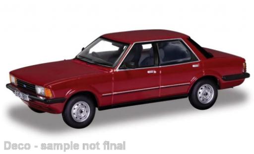 Modelauto Ford Cortina GL MK V 1.6 rood RHD 1980 1/43 Vanguards