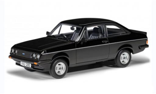 Modelauto Ford Escort RS 2000 MK II zwart RHD 1/43 Vanguards