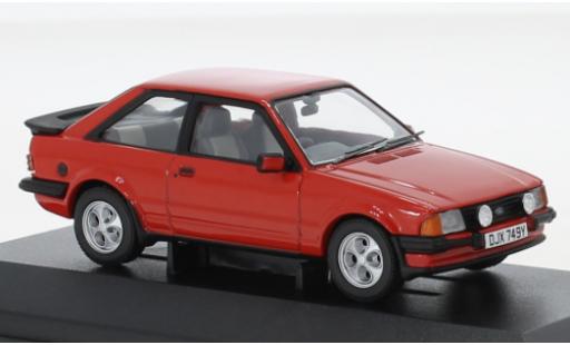 Modelauto Ford Escort XR3i MkIII rood RHD 1/43 Vanguards