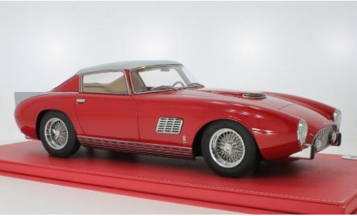 Modelauto Ferrari 410 Coupe Superamerica Scaglietti rood/grijs 1957 im Koffer 1/12 Vip Scale Models