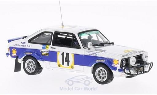 Modelauto Ford Escort RS 1800 MKII RS1800 No.14 Safari Rally 1977 A.Vantanen/A.Aho 1/43 Vitesse