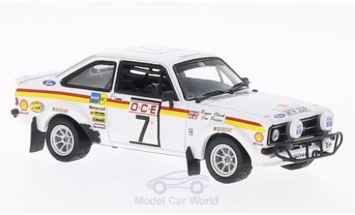 Modelauto Ford Escort RS 1800 MKII RS1800 No.7 GP Marokko 1976 R.Clark/J.Porter 1/43 Vitesse