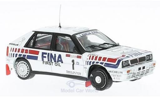 Modelauto Lancia Delta HF Integrale 16V No.1 Fina Rally WM Tour de Corse 1991 D.Auriol/B.Occelli 1/43 Vitesse