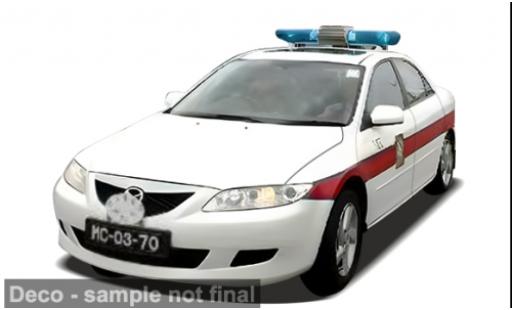 Modelauto Mazda 6 Base 2023 Macau Politie 1/43 Vitesse