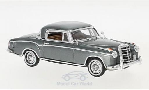 Modelauto Mercedes 220 SE Coupe metallic grijs 1958 1/43 Vitesse