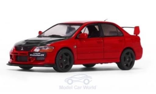Modelauto Mitsubishi Lancer Evolution IX rood/zwart 1/43 Vitesse