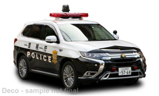 Modelauto Mitsubishi Outlander Base RHD Politie Japan 2019 1/43 Vitesse