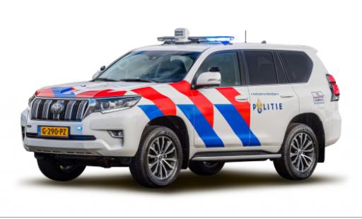 Modelauto Toyota Land Cruiser Prado Politie (NL) 2018 1/43 Vitesse