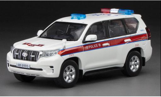 Modelauto Toyota Land Cruiser Prado RHD Hong Kong Politie 2018 1/43 Vitesse